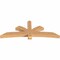 Ekena Millwork Davenport Timber Gable Bracket, Western Red Cedar, 84"W x 31"H x 5 1/2"D x 5 1/2"F, 9/12 Pitch GBW084X31X0606DAV00SWR - alternate 4